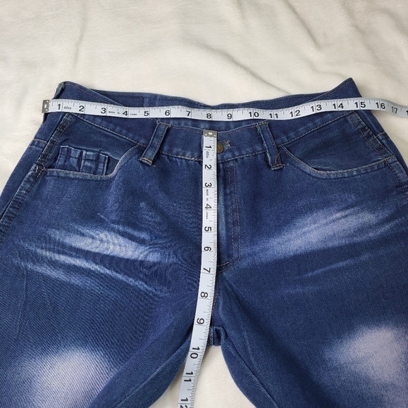 Vintage CAT Blue Jeans. No Size Tag - Picture 12 of 14